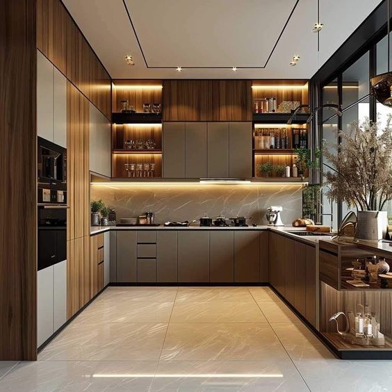 Wooden Kitchen Designs